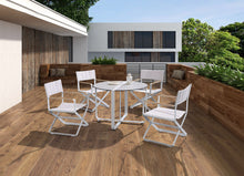 Load image into Gallery viewer, Patio dining set(outdoor dining set for 4; 5 pieces outdoor dining set)